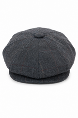 Мъжка туид карирана шапка Peaky Blinders