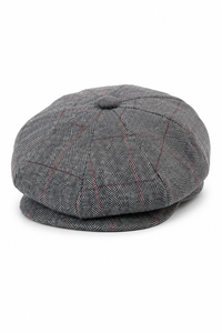 Мъжка туид карирана шапка Peaky Blinders