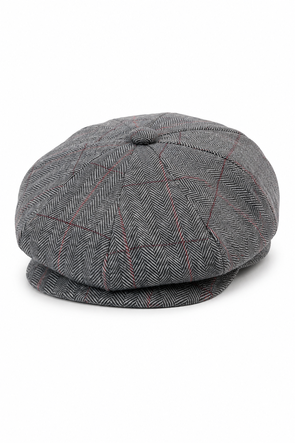 Мъжка туид карирана шапка Peaky Blinders