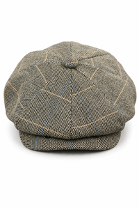 Мъжка туид карирана шапка Peaky Blinders
