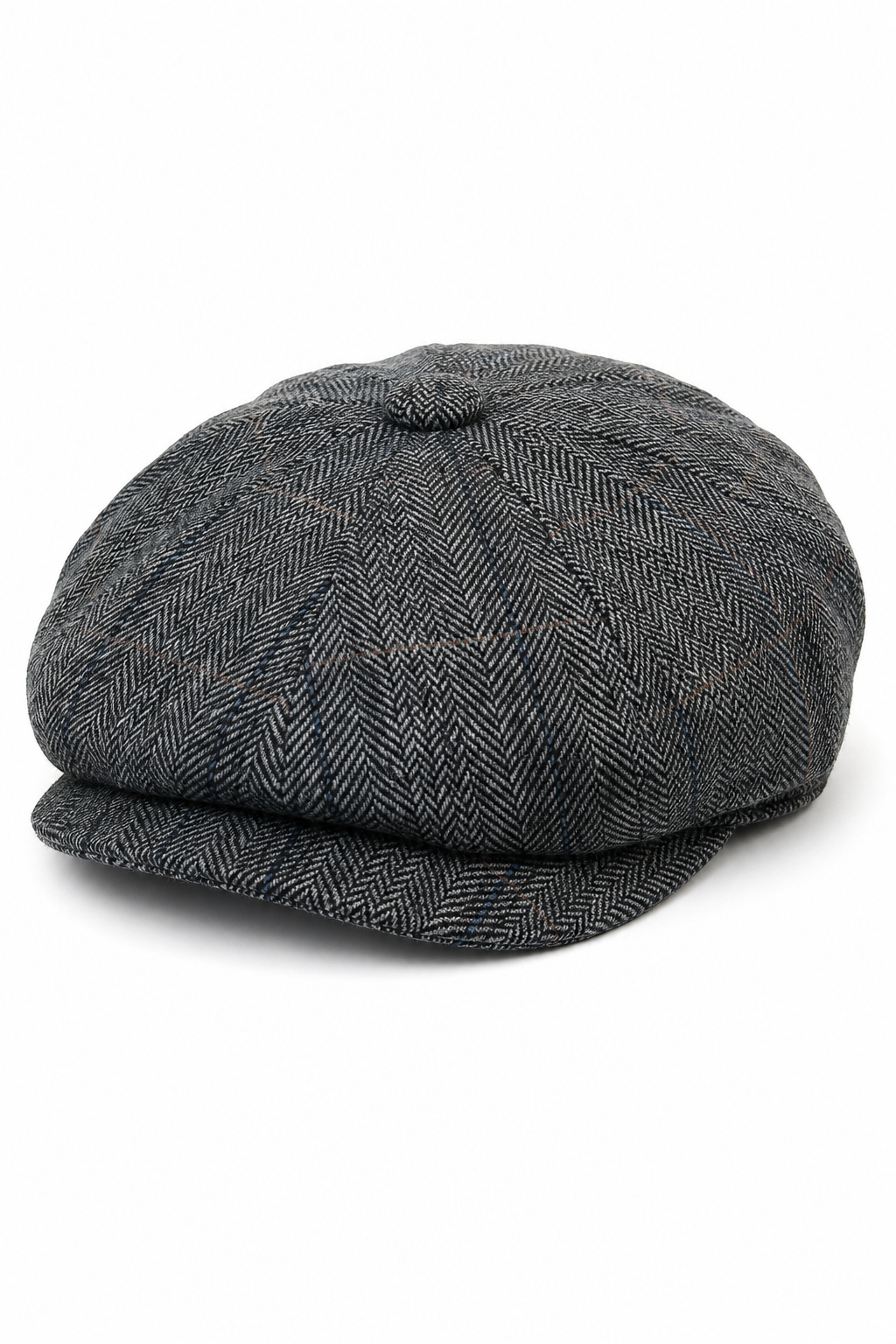 Мъжка туид карирана шапка Peaky Blinders