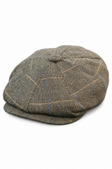 Мъжка туид карирана шапка Peaky Blinders