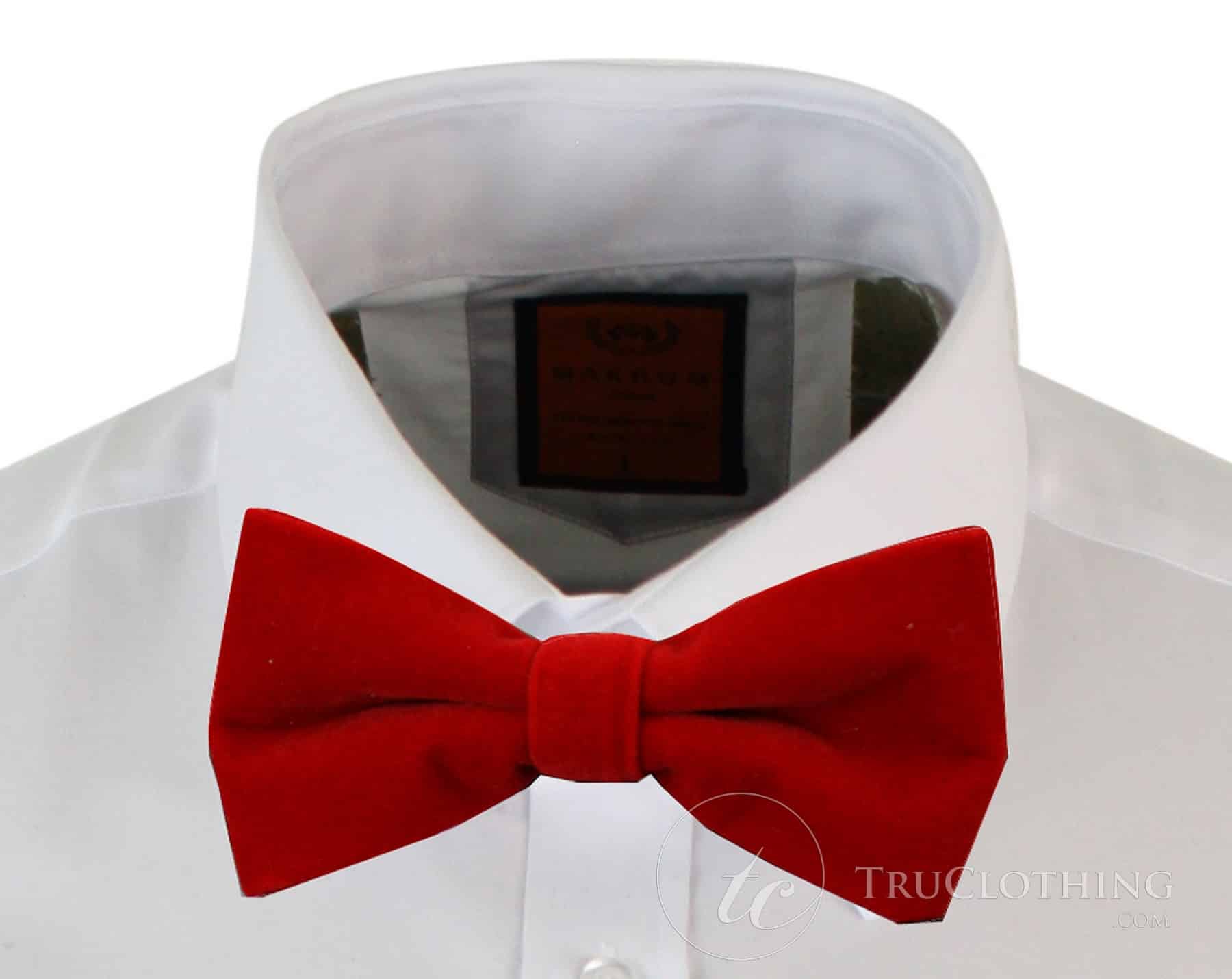 Mens Tweed Marc Darcy Bow Ties Vintage Retro Velvet