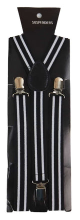 Mens Stripe Classic Trouser Suspenders