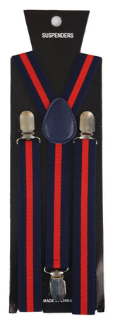 Mens Stripe Classic Trouser Suspenders