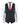 Mens Waistcoat Wool Olive Green with Red Blue Brown Check Tweed Classic Vintage Tailored Fit
